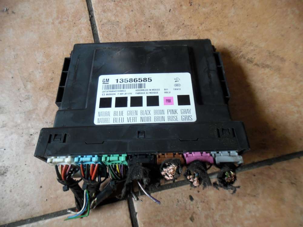 Opel Insignia A Komfortsteuerger�t 13586585 