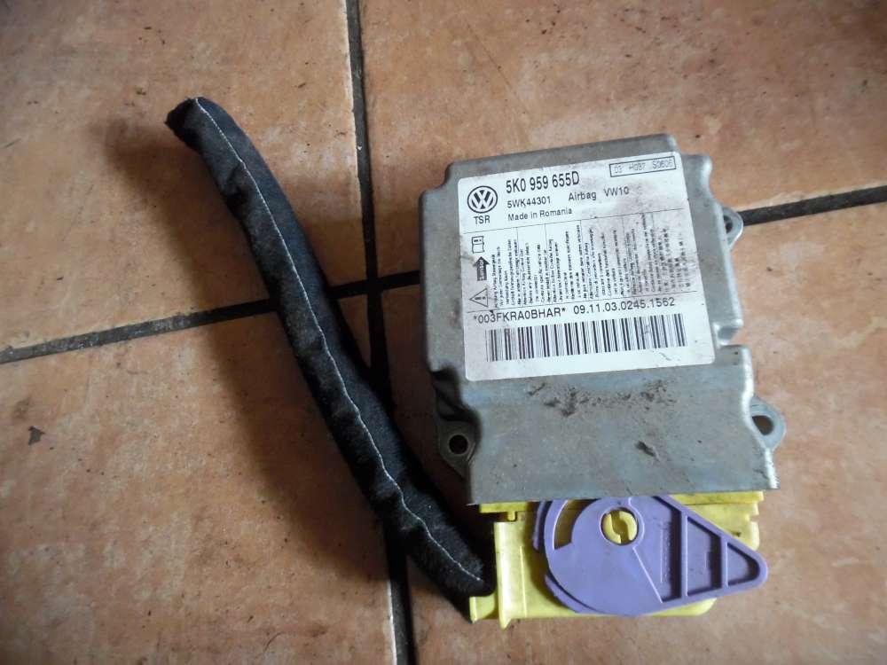 VW Golf VI Airbagsteuerger�t 5K0959655D