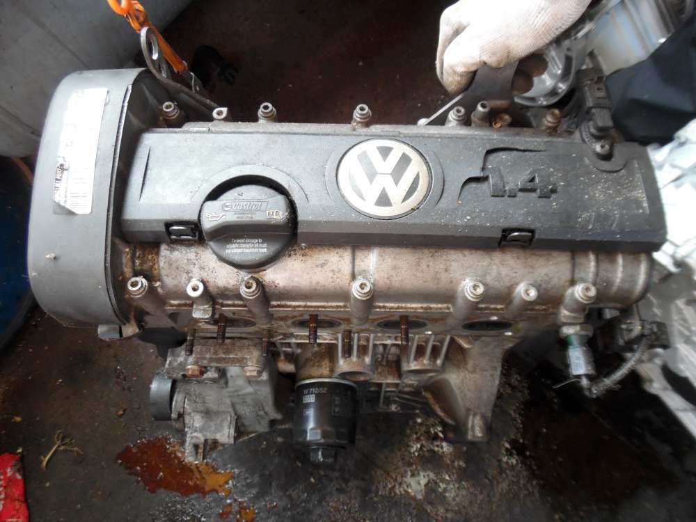 VW Golf VI 1,4L Motor CGGA 252043KM 036103373AM 