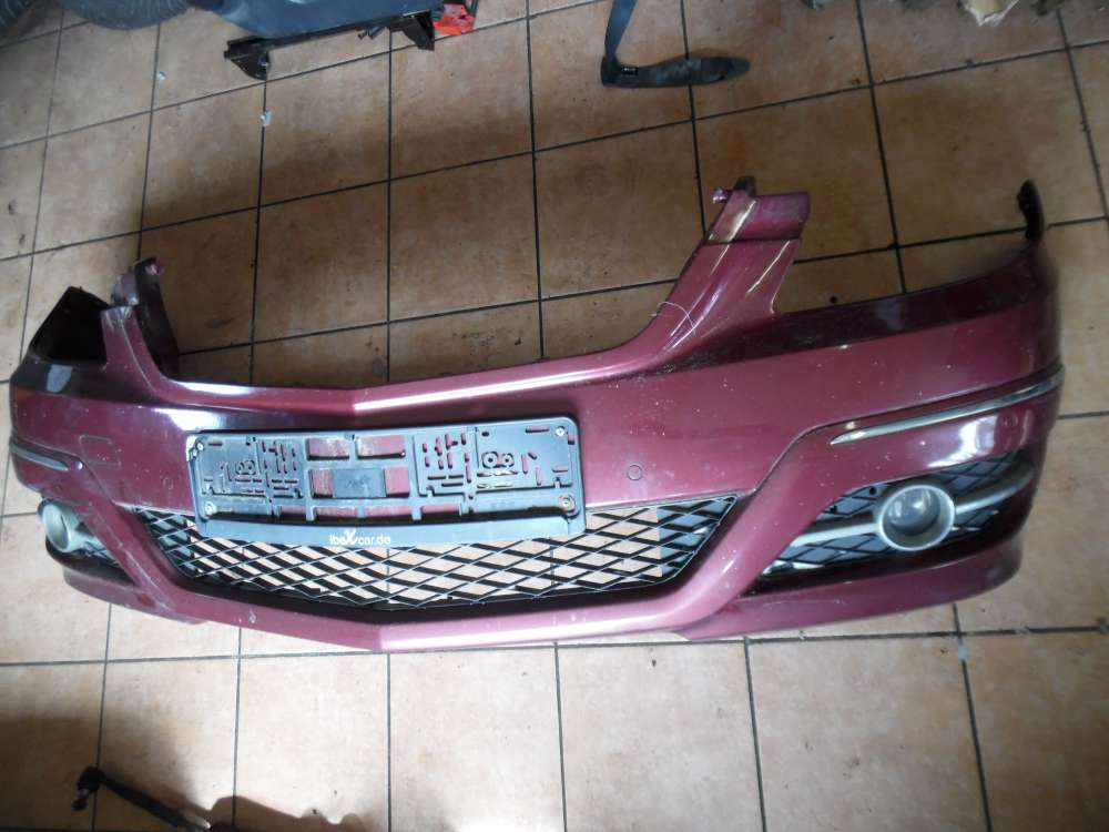 Mercedes-Benz B-Klasse W245 Sto�stange mit Nebelscheinwerfer und PDC Sensor Vorne Rot