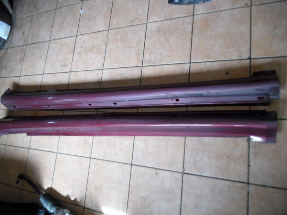 Mercedes-Benz B-Klasse W245 Abdeckung Seitenschweller Schweller Rot
