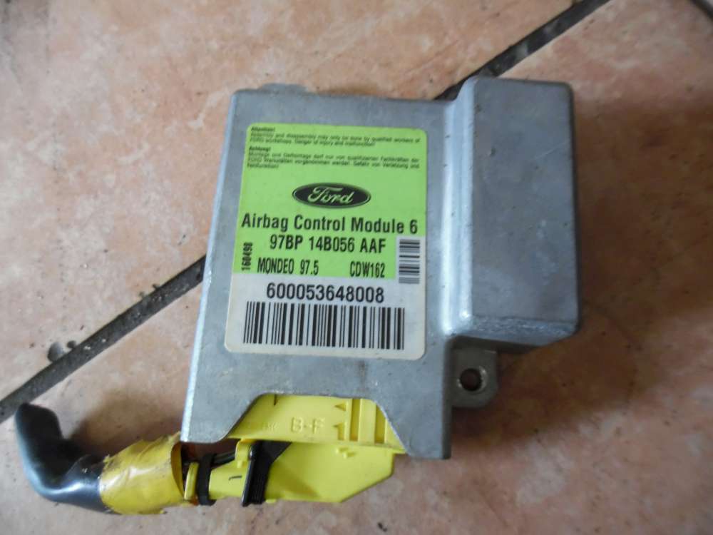 Ford Mondeo II Steuerger�t Airbagsteuerger�t 97BP14B056AAF