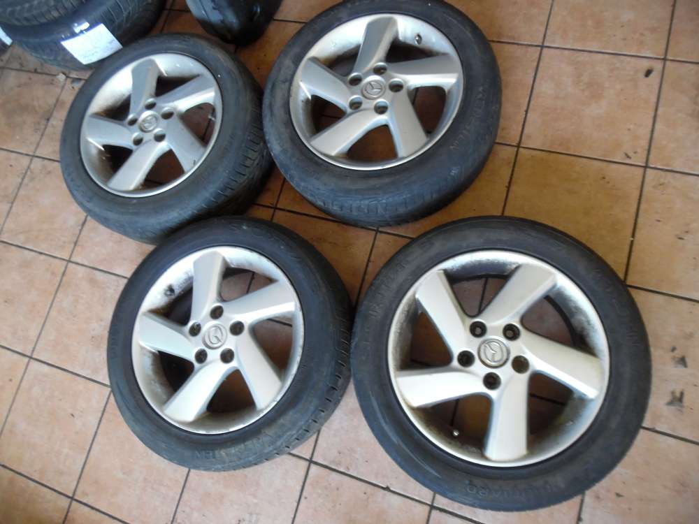 4x Alufelge mit Winterreifen Mazda 6 205/55 R16 91V 7JJx16 