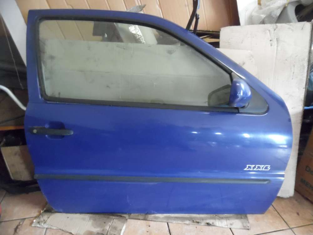 VW Polo 6N 3-T�rer T�r Vorne Rechts Blau : LD5D