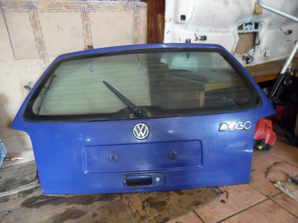 VW Polo 6N 3-T�rer Heckklappe Heckscheibe Blau : LD5D