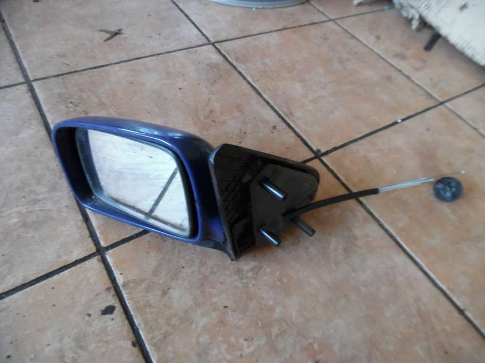 VW Polo 6N Au�enspiegel manuell Links Blau : LD5D
