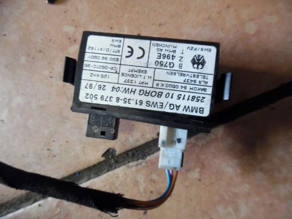 BMW 3er 316i Steuerger�t Wegfahrsperre 8379502