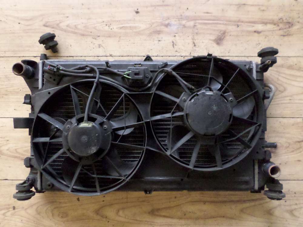 Original Ford Focus Wasserkhler Kombi Kondensator Ventilator Bosch 98AB8C607 98AB8005DE