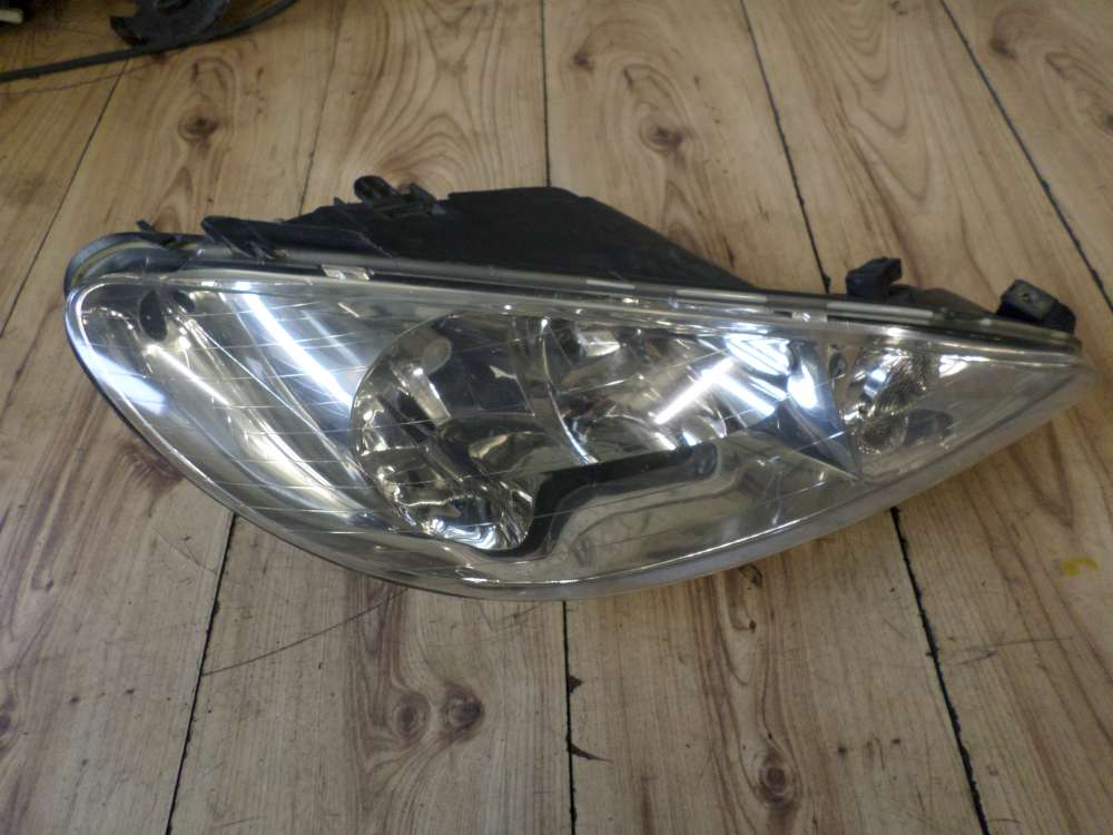 Original Peugeot 206 Scheinwerfer Vorne Rechts 9628666780