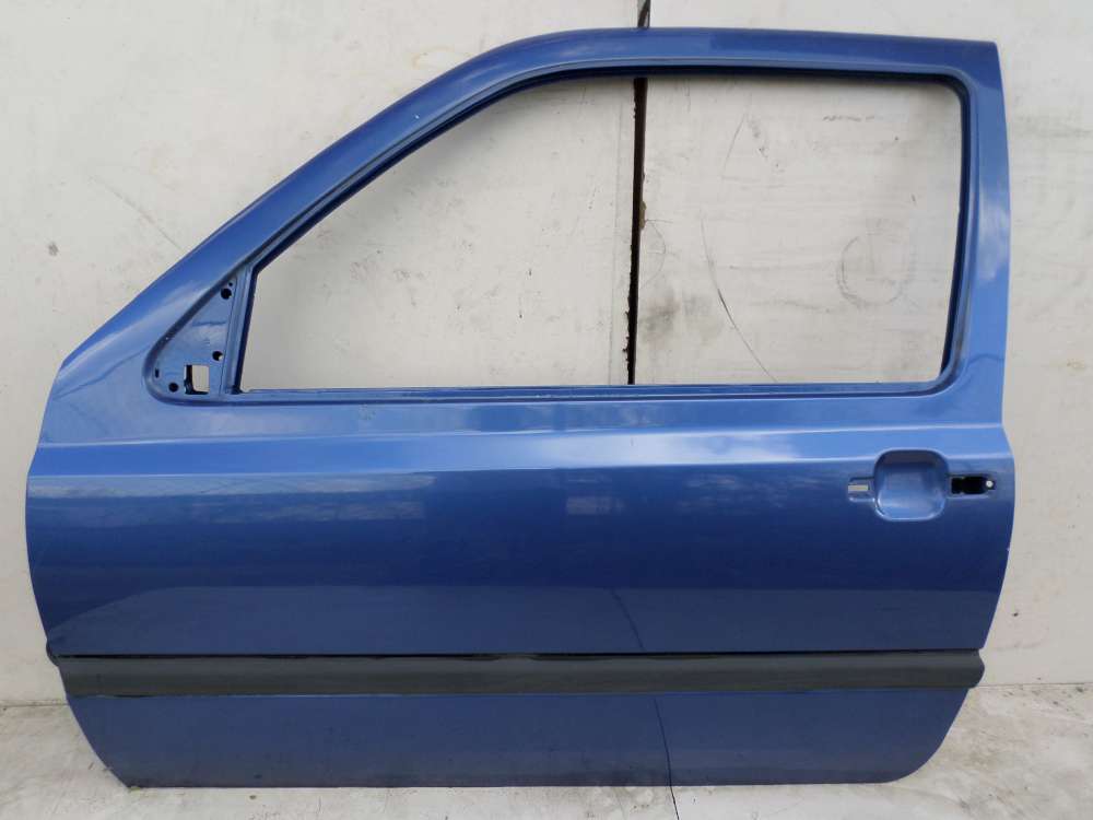 VW Golf 3 von 1991 bis 1998 3-türen Fahrertür Tür Vorne Links Dunkelblau