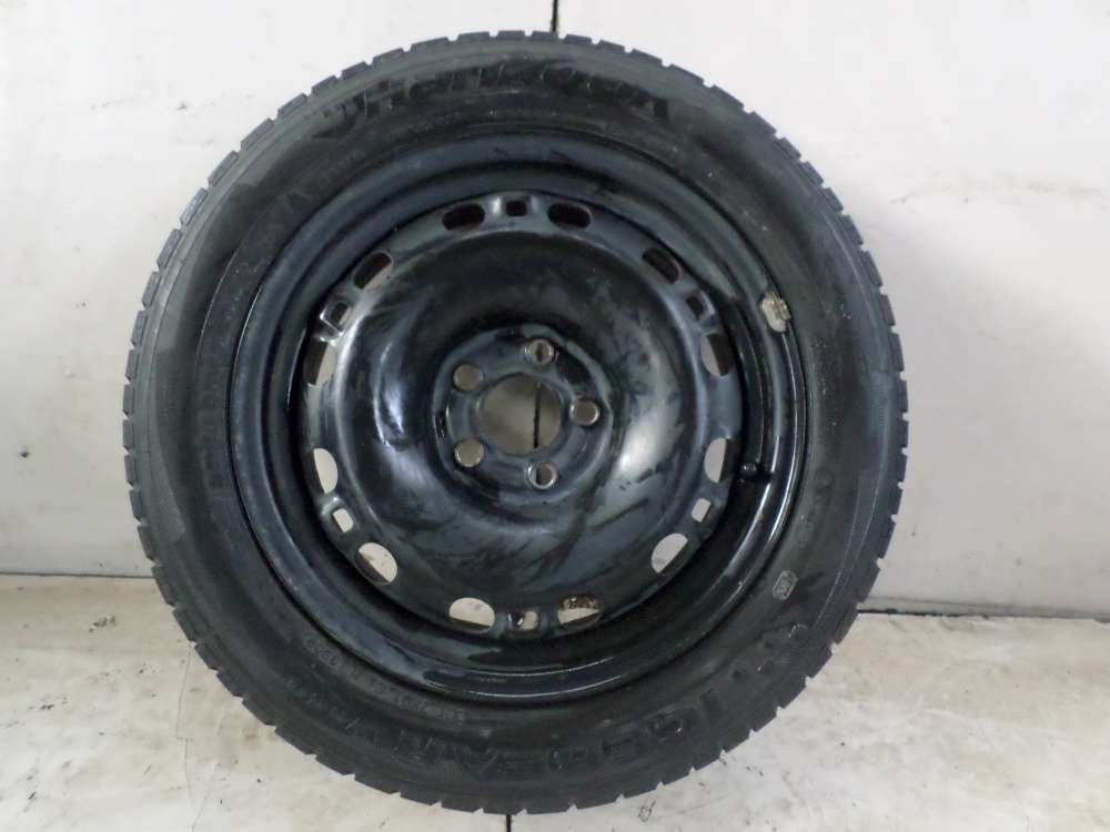 1xWinterreife Stahlfelgen 185/60R15 88T VW  6Jx15 ET38