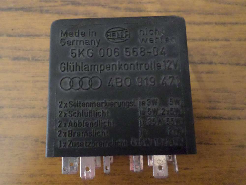 Audi A3 A4 A6 Relais 5KG00656804 4B0919471