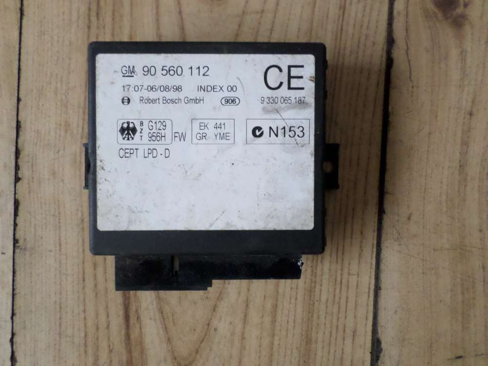 Opel Astra G Steuergert ZV Zentralverriegelung 90560112